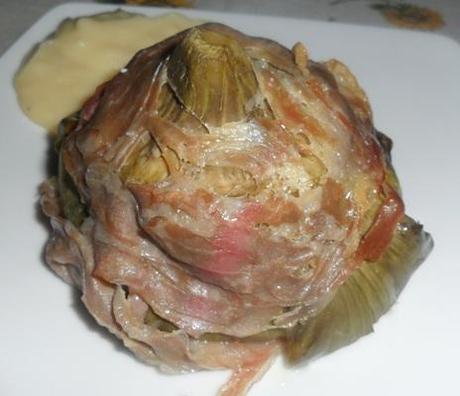 carciofi-ripieni-di-pure-lardellati