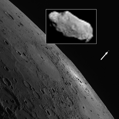 Messenger scopre un satellite attorno a Mercurio