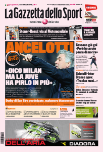 Ecco le prime pag della Gazzetta, Corriere dello Sport e Tuttosport !