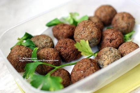 polpette di alici