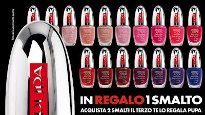 Promo Pupa...acquista due smalti...il terzo te lo regala Pupa! ;)