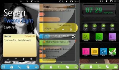 Widget Leaked Notes,Text Clock,Flip Clock by Taylor