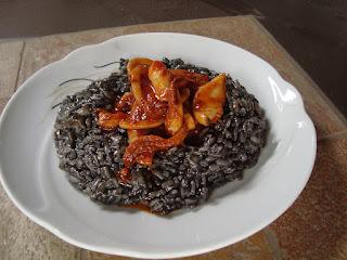 Risotto al nero di seppia.