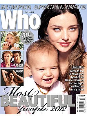 Miranda Kerr e Flynn belli da prima pagina!