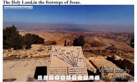 The Holy Land |  Virtual Tour In Terra Santa