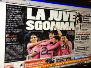 FOTO-ECCO IN ANTEPRIMA LA PRIMA PAGINA DELLA GAZZETTA DELLO SPORT,VISIONATE!