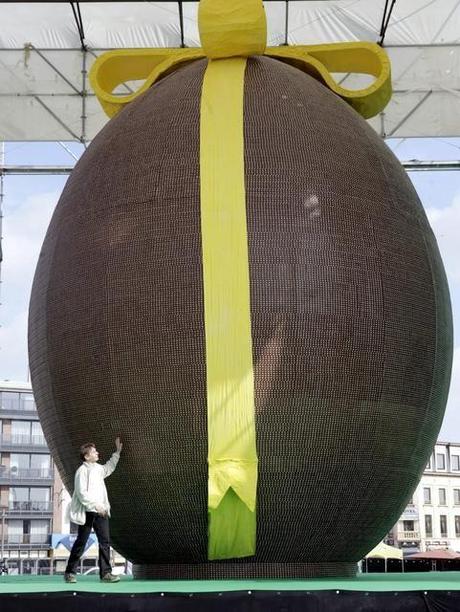 L’uovo di Pasqua più grande del mondo