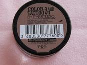 Maybelline Color tattoo 24hr: swatch n°40, Permanent Taupe.