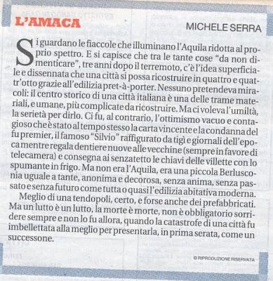 L'Aquila 3 anni dopo: verso una Pompei del XXI secolo