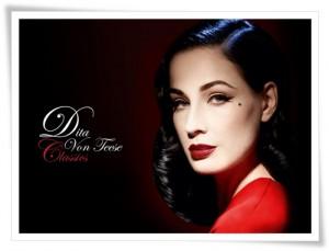 Il Make di Dita Von Teese è Art-Deco’