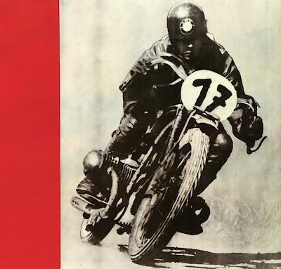 Vintage motorcycle art