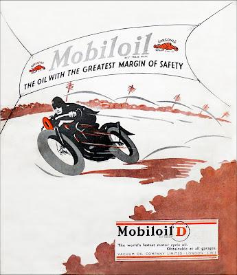 Vintage motorcycle art