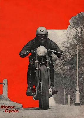 Vintage motorcycle art