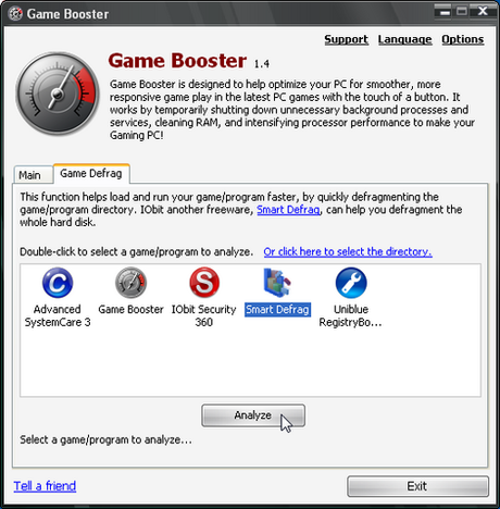gameboster1 GameBooster,metti il turbo sul pc per giocare