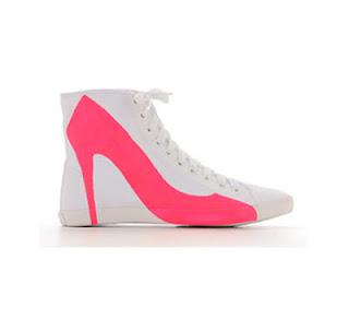 STILETTO PUMP E SNEAKER IN UN' UNICA SCARPA