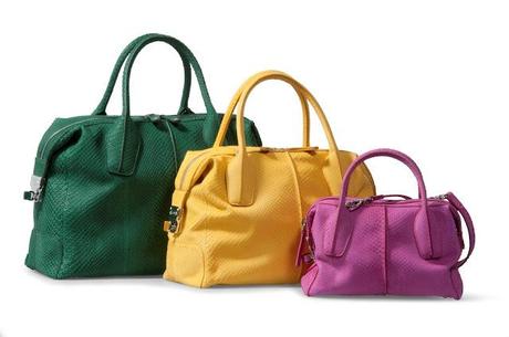 TOD’S, COLORATA E PREZIOSA: E’ LA D BAG PER LA PRIMAVERA-ESTATE 2012