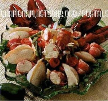 Insalata mista con astici