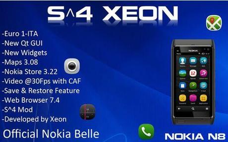 Update: S^4 Xeon v2.8 per Nokia N8