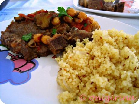 Recipes 51 e 52: North african lamb with chilli, ginger and chickpeas e Spicy couscous + Il mio nuovo canale su YouTube