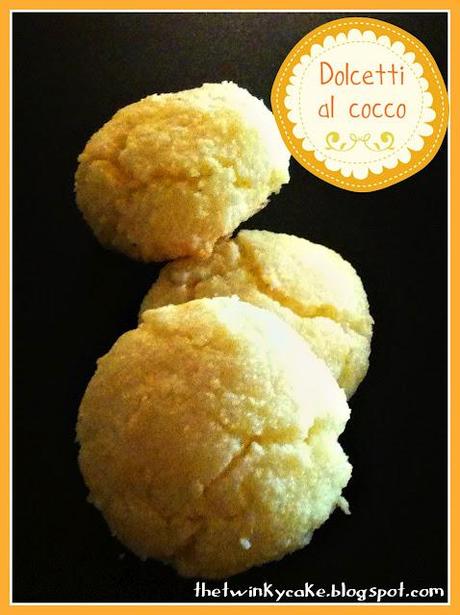 Per una Pasqua all'insegna della dolcezza: dolcetti al cocco