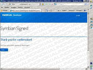 Come fare per ottenere i certificati con Symbian Signed.