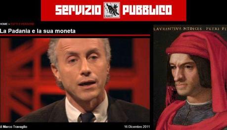 Travaglio profetico et Magnifico: dal “calderolo” ai BTP (Buoni del Terreno di Pontida), passando per il “bancarottolo”, tutto sulla “ricetta” leghista per combattere la crisi. E sul Bancomat-umano de “il trota”.