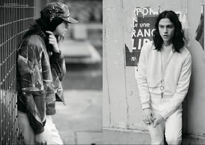 Miles McMillan in Givenchy su Common & Sense Man