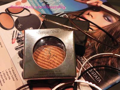Bottega Verde make-up 2012 - Summer Chic limited edition: ombretto Silk color Rame