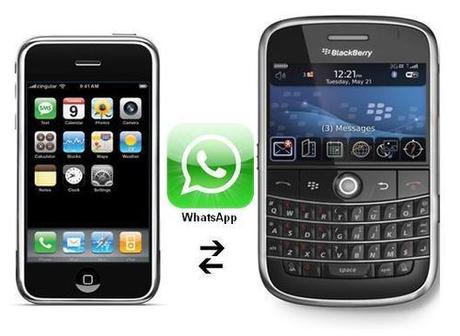 Download WhatsApp Messenger : SMS e MMS Gratis anche per BlackBerry