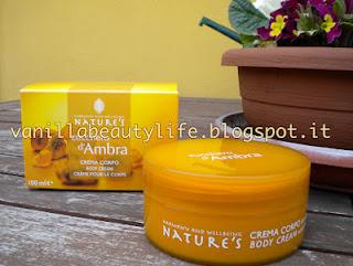 Nature's - Crema Corpo allo Zucchero d' Ambra
