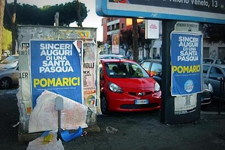 Pomarici e i manifesti abusivi