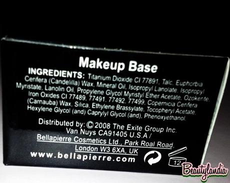 BELLAPIERRE COSMETICS - Recensione Make Up Base -