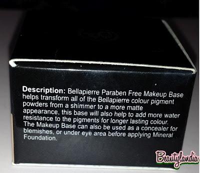 BELLAPIERRE COSMETICS - Recensione Make Up Base -