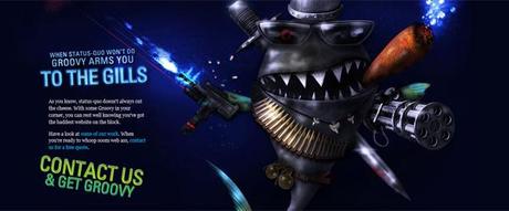 esempi footer creativi nel web design moderno