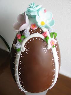 Uovo di Cioccolato Decorato