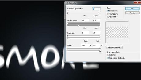Tutorial Photoshop: effetto fumo su testo