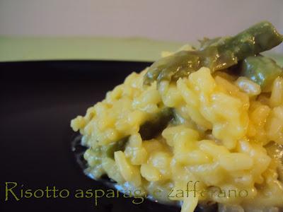 Risotto asparagi e zafferano