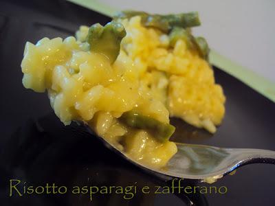 Risotto asparagi e zafferano