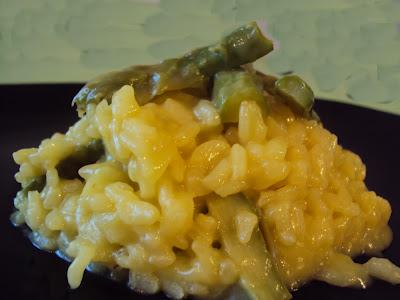 Risotto asparagi e zafferano