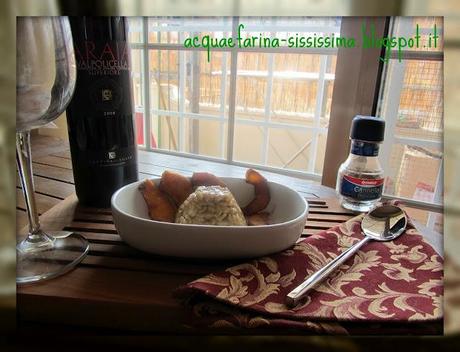 ...risotto all'aceto balsamico con zucca e...I Momenti Gourmet...