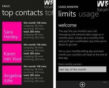 Nokia Usage Monitor: monitorare il traffico dati dei Nokia Lumia