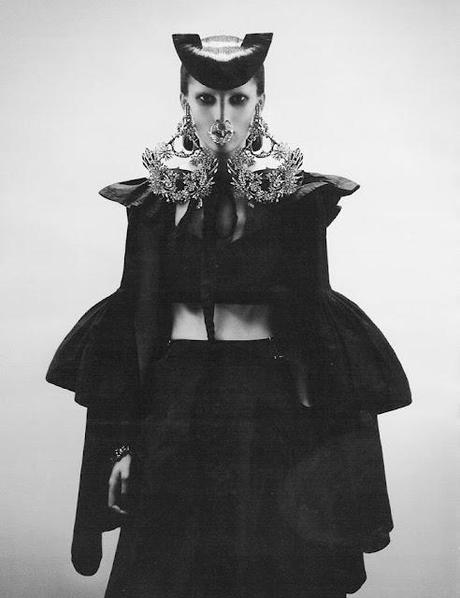 Marie Piovesan by Fabien Baron for Interview April 2012