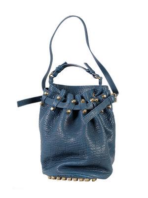 ALEXANDER WANG DONNA BORSA BLU - 02185 - 02185