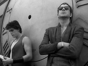 Mickey rourke e Matt dillon in rusty il selvattio di Francis ford coppola