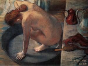 Degas Le Tub (la vasca)