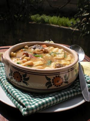 Tacconelli con Cannellini e Funghi di bosco