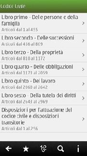 Codice Civile e Codice Penale: gratuiti per tutti gli studenti di giurisprudenza...Symbian!