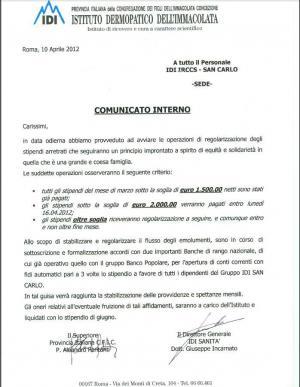 IDI, San Carlo di Nancy e Villa Paola: così è (se vi pare).