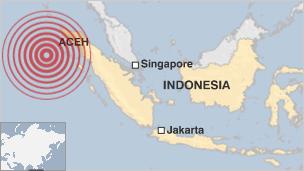 Viiolentissima scossa di terremoto a Aceh, al largo dell'isola di Sumatra. Allarme tsunami