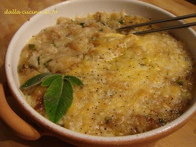 Pancotto gratinato